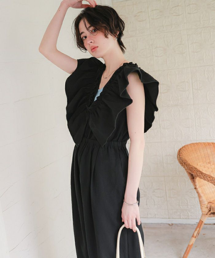 2wayフリルオールインワン | titivate