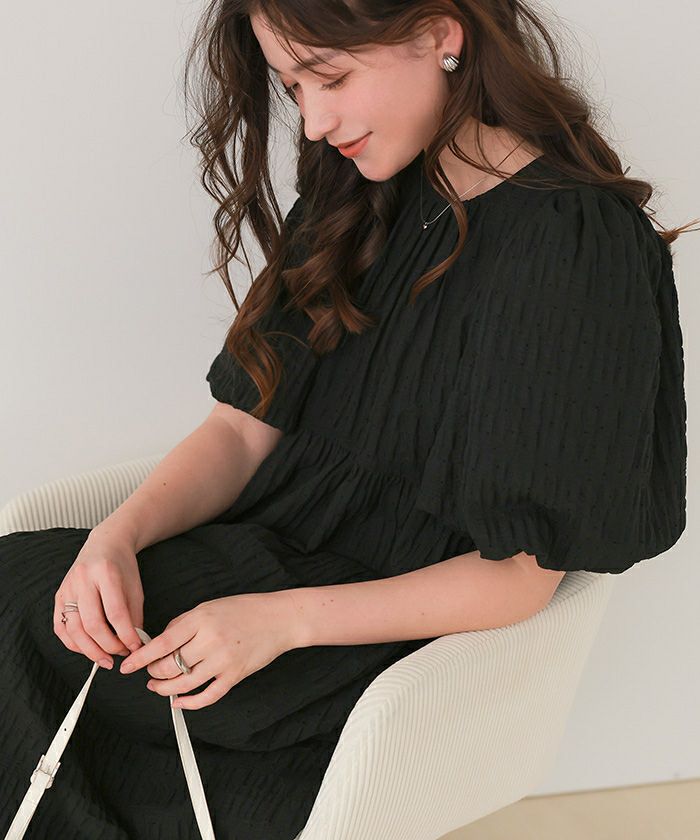 エアリーバックリボンワンピース | titivate