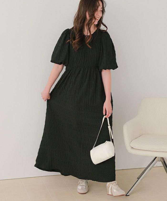 エアリーバックリボンワンピース | titivate