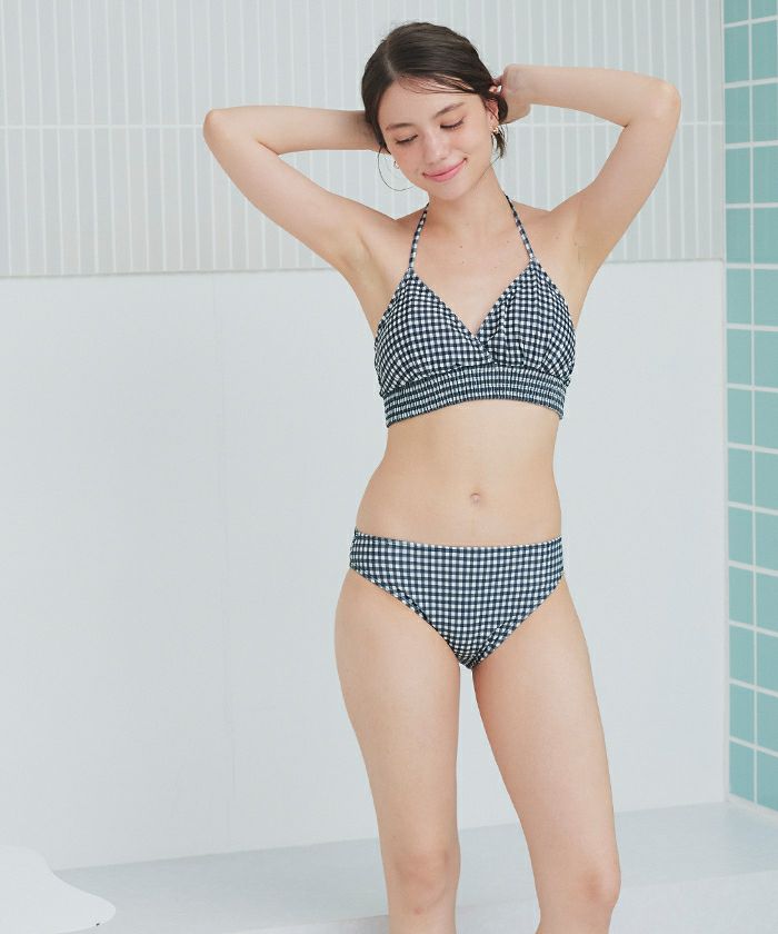 バックリボンホルターネックビキニ/水着【SEADRESS シードレス