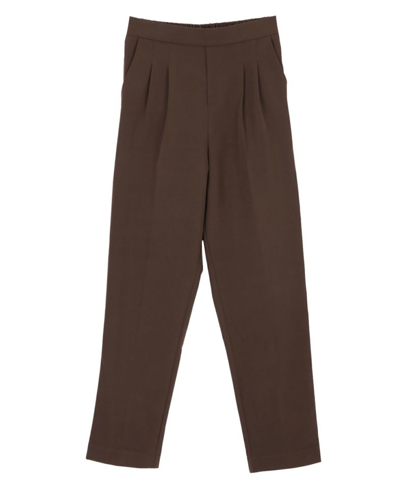 ③チロルページ フロントタックイージーテーパードパンツ【メール便可／100】 | titivate