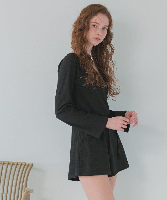 カシュクールオールインワン/ラッシュガード/水着【SEADRESS