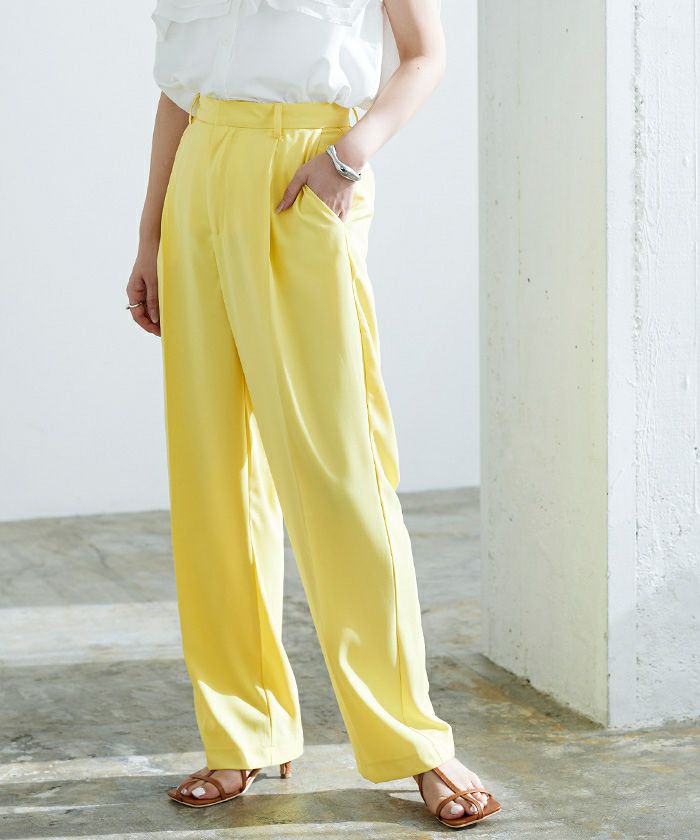 【美品】louren ette wide overall Women's Beige Linen Bandeau Jumpsuit|Constance| 4th & Reckless