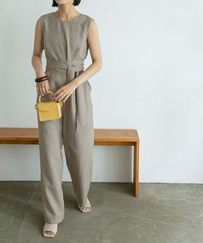 ショルダーリボン付オールインワン | titivate